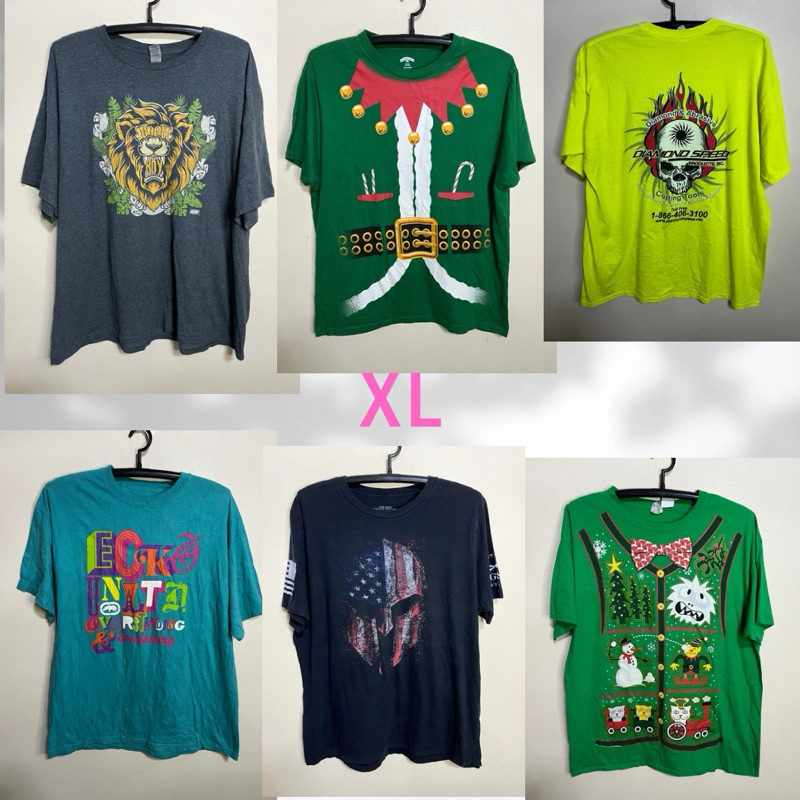 Second-hand USA T-shirts in good condition carefully selected size XL ...