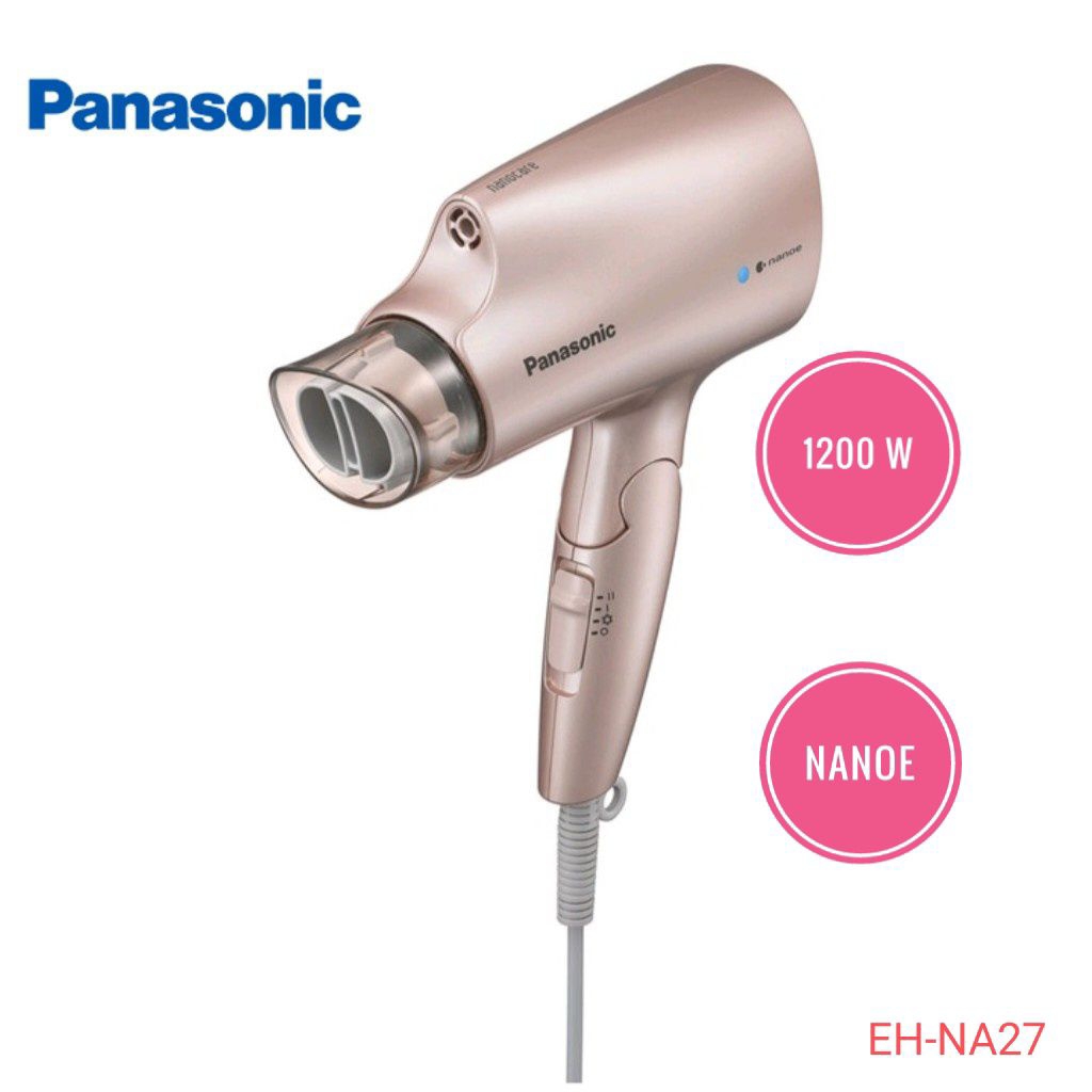 Panasonic NANOE Hair Dryer Model EH-NA27 Power 1200 Watts Foldable ...