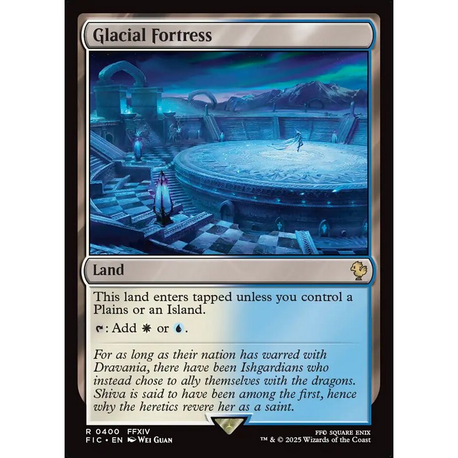Magic The Gathering - Glacial Fortress - Fortezza Glaciale - Magic 2013