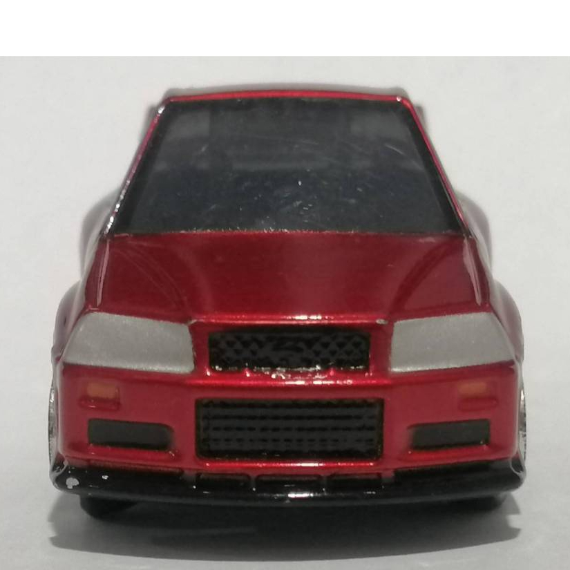 Chibikko Choro Q Nissan Skyline GT-R R34 Race Car Red Mini No Package ...