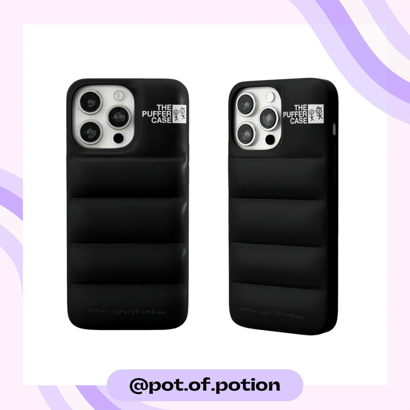Urban Sophistication The Puffer Case (iPhone 16 15 14 13 Pro Max