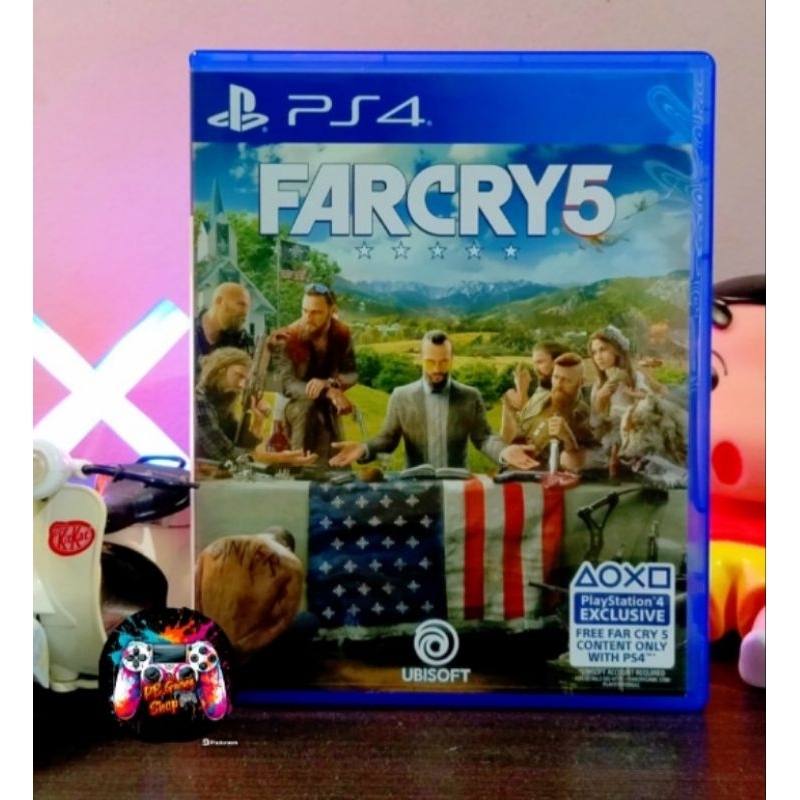 [Ps4] far cry 5 Ps4 Game Disc (2nd Hand) Ps4-Ps5 | Shopee Philippines