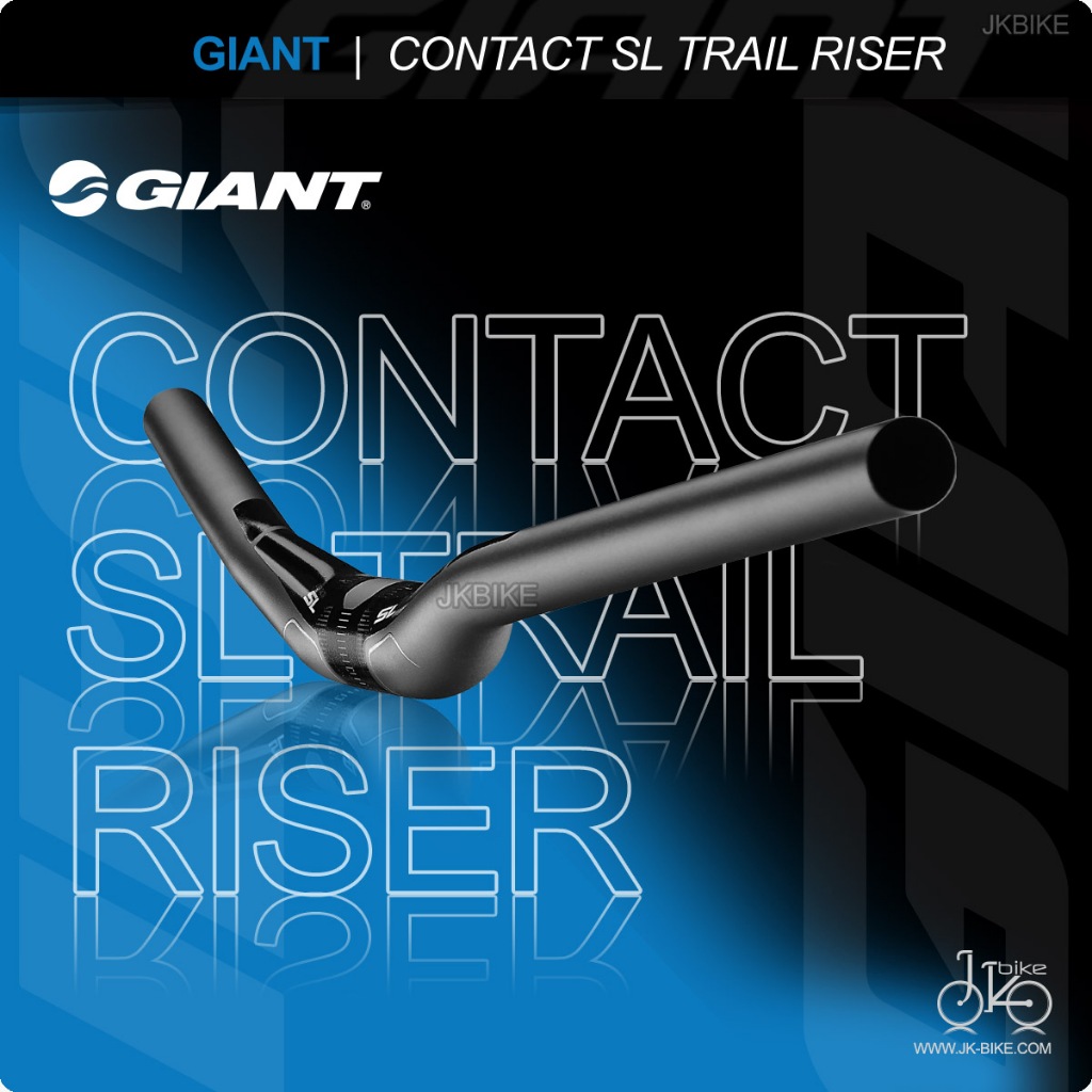 Bicycle HANDLEBAR GIANT CONTACT SL TRAIL RISER 750x31.8mm | Shopee ...