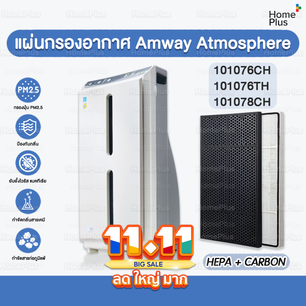 Amway Atmosphere Filter Hepa + Carbon Sphere Air Good Quality Same Size ...