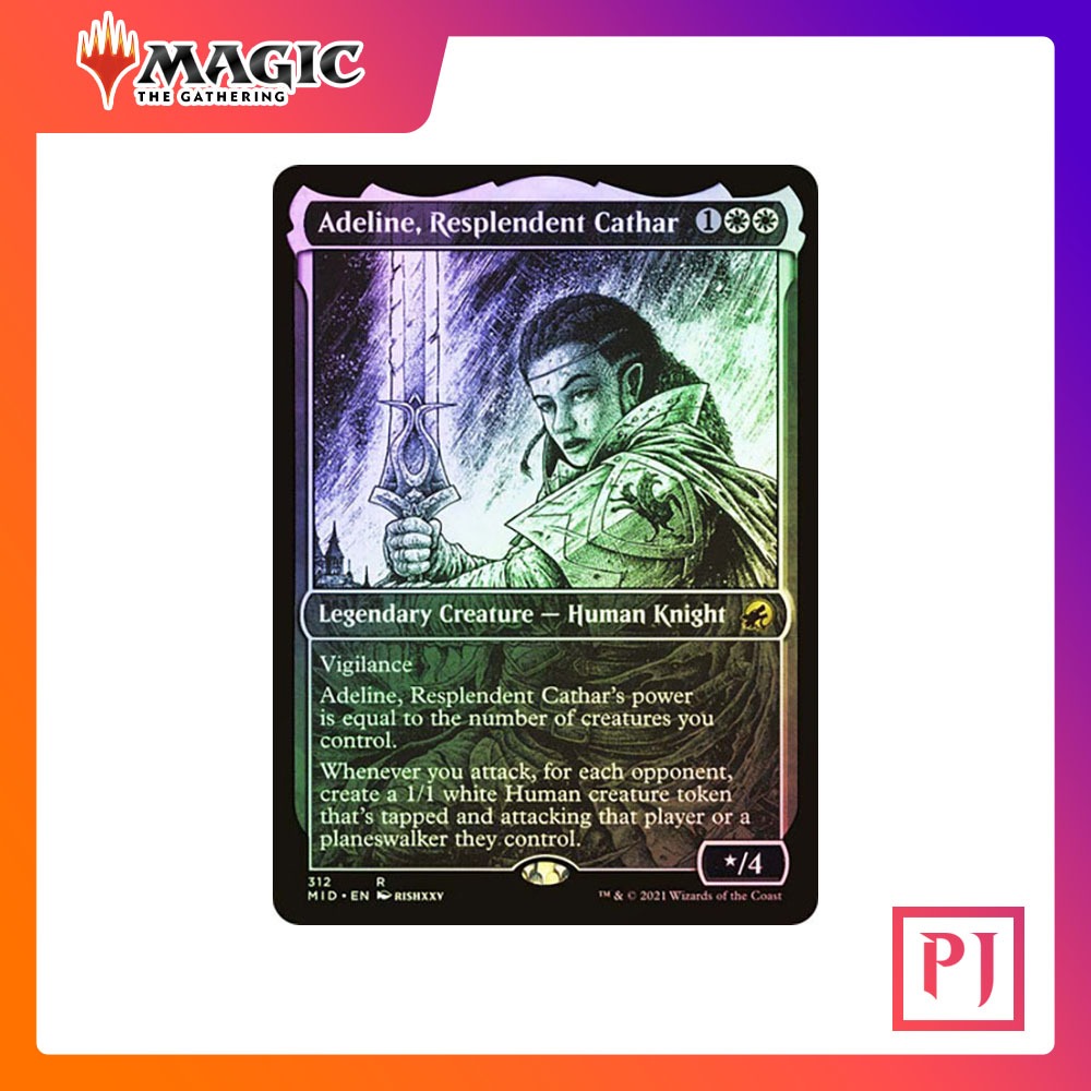 [MTG] Adeline Resplendent Cathar (Showcase) [PIP] [WHITE] [RARE] [FOIL