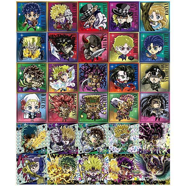 JoJo's Bizarre Adventure Seal Wafer Set Of 1 Stickers Of New Scene ...