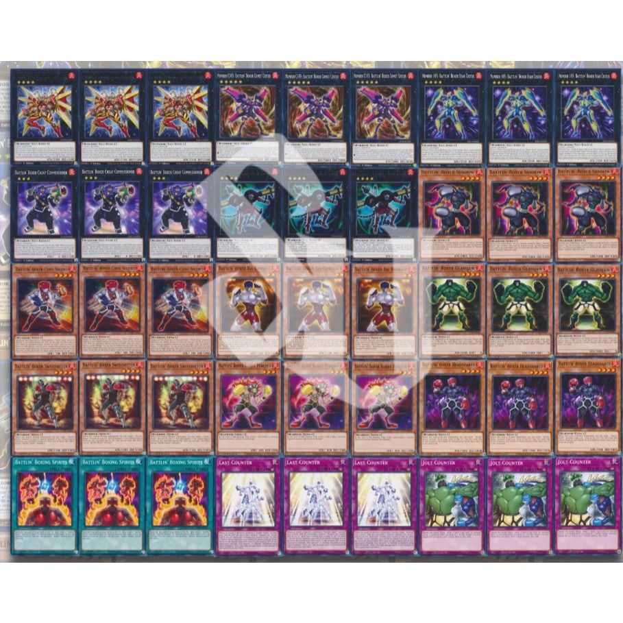 Yugioh Card Japan Ver [Batlin Boxer Deck] Core Part | Shopee Philippines