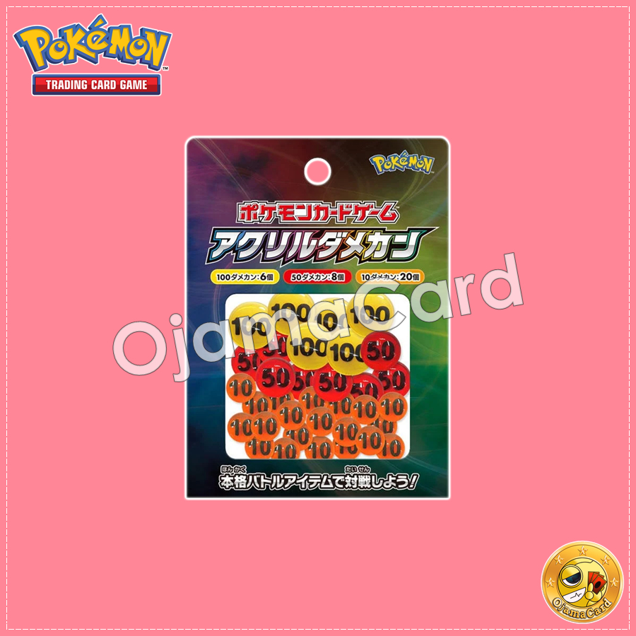 Pokémon Official Damage Counter-V1 「2019」| Counting Tablets/Damage 「1 ...