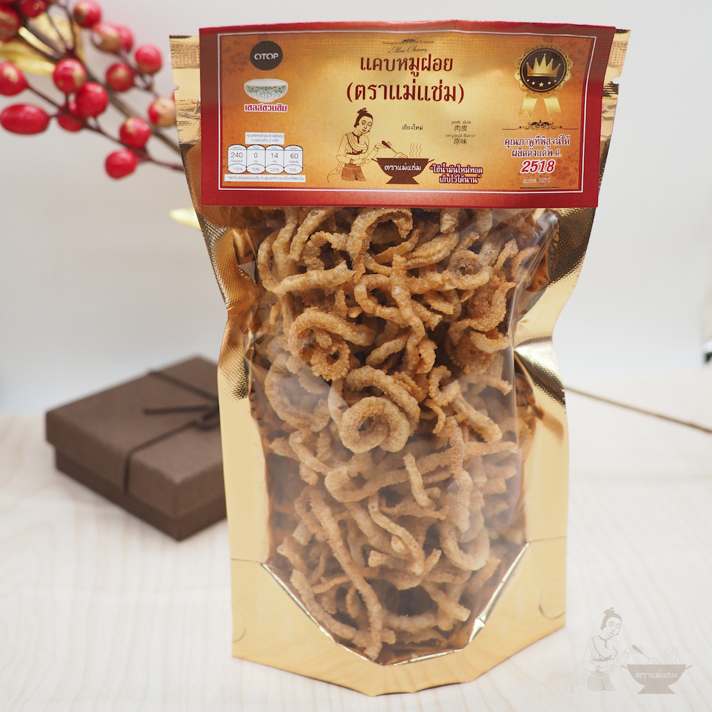 Shredded Pork Rinds 50 Grams Mae Chaem Brand | Shopee Philippines