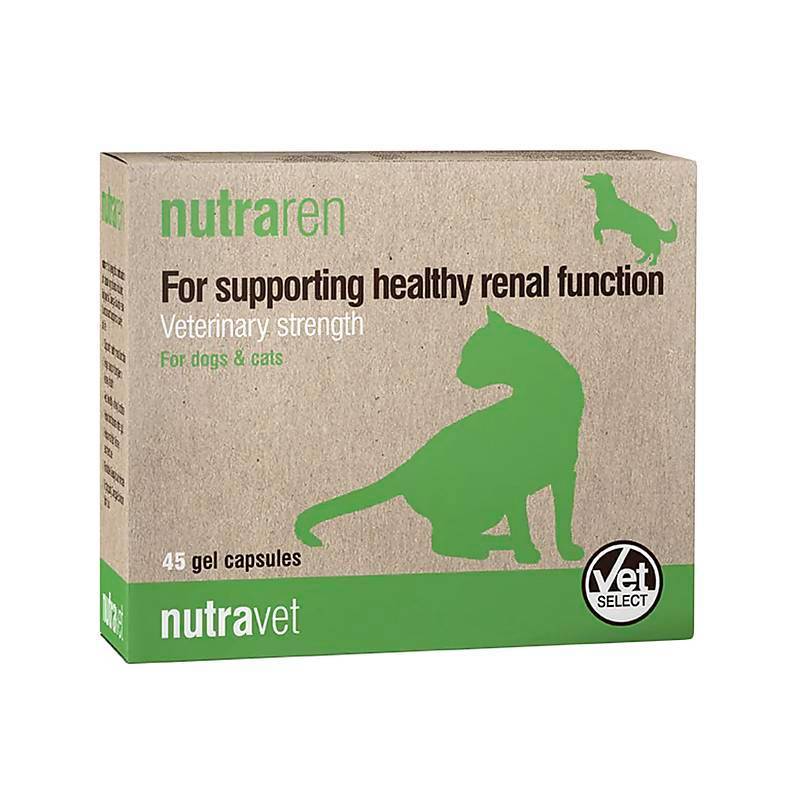 Nutravet Nutraren A Dietary Supplement For Dogs' Kidneys. Cat Kidney ...
