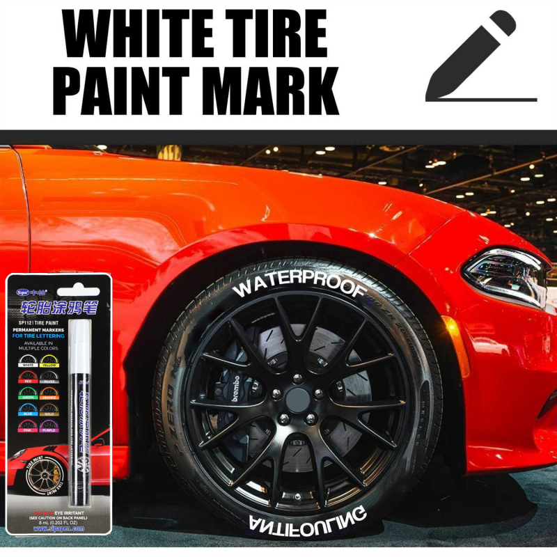Tyre Writing Pen Wheel Pen Multipurpose Universal Write Car License ...