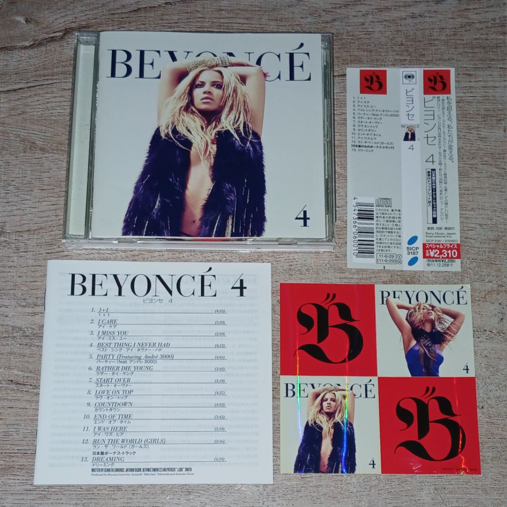 Beyoncé Beyonce Destiny's Child CD Album 4 Japan Edition | Shopee ...
