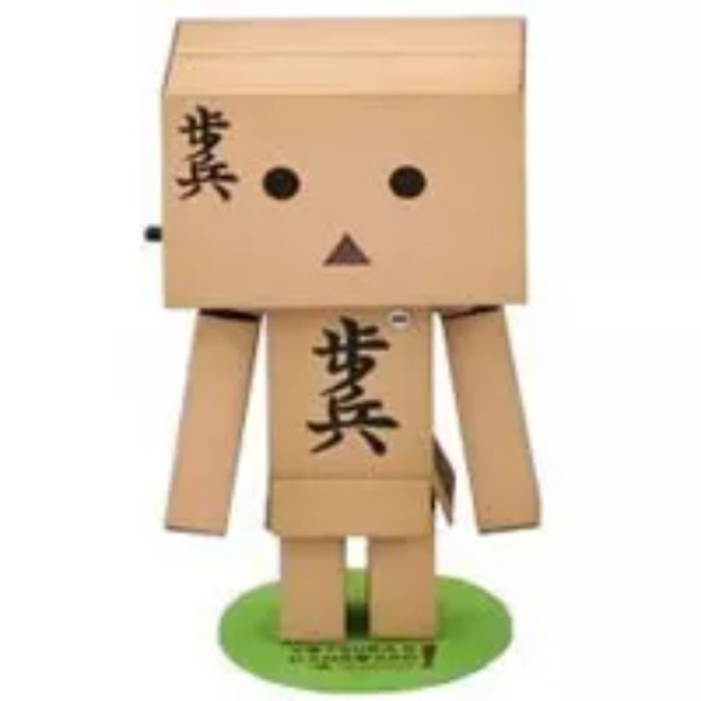 Very Cute Revoltech Danbo Mini Concept Model Ayumu Robot Paper Box ...