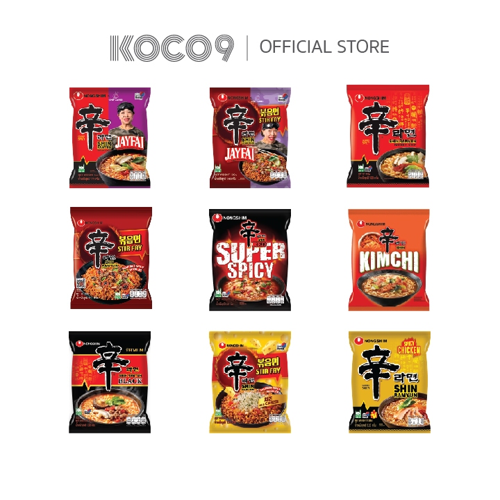 Shin Ramyun Instant Noodles From Nongshim Brand Single Pack. | Shopee ...