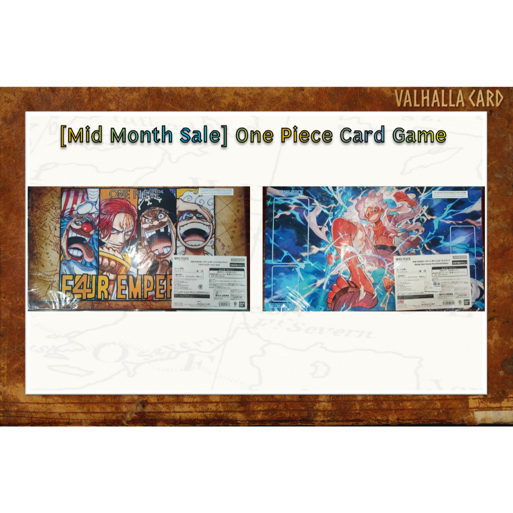 ONE PIECE CARD GAME BANDAI OFFICIAL PLAYMAT - LIMITED EDITION VOL.2