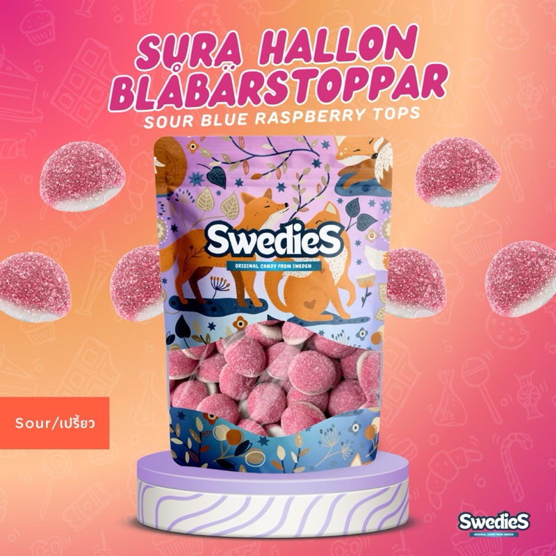 Sour Blue Raspberry Tops | & Blueberry Top By SwedieS | Shopee Philippines