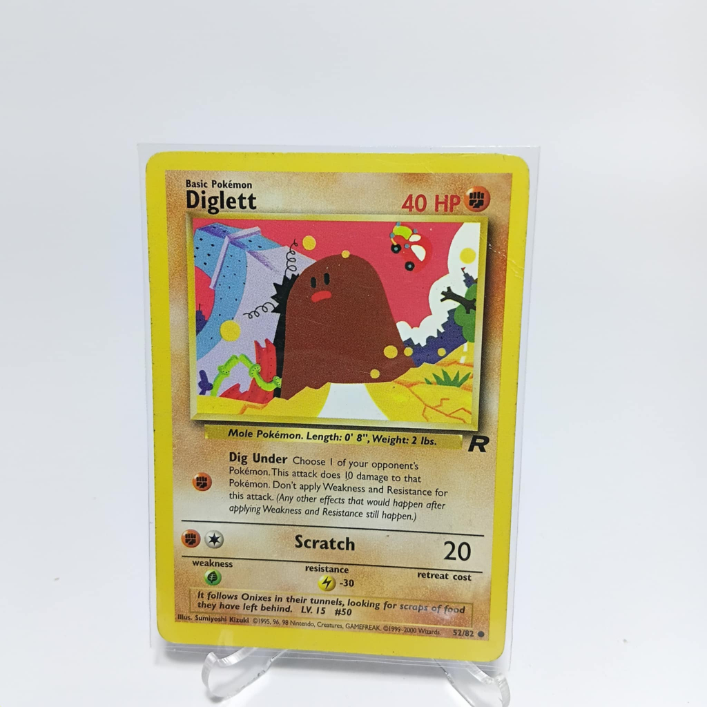 Diglett 52 – Pokémon Team Rocket (USA) | Shopee Philippines