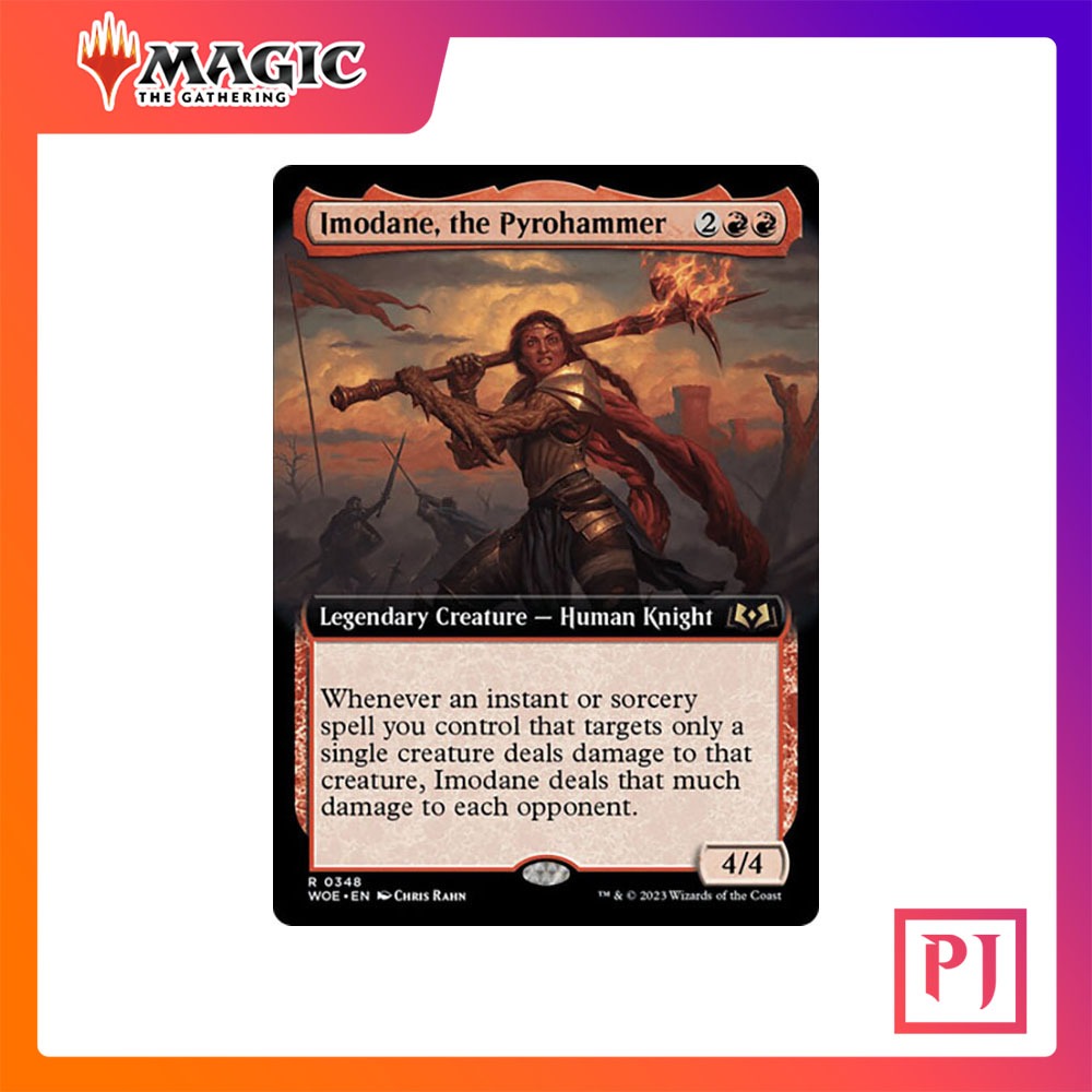 [MTG] Imodane the Pyrohammer (Extended Art) [WOE] [RED] [RARE] [NORMAL ...