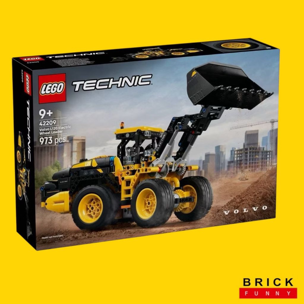 Lego Technic 42209 Volvo L120 Electric Wheel Loader New Product 1 ...