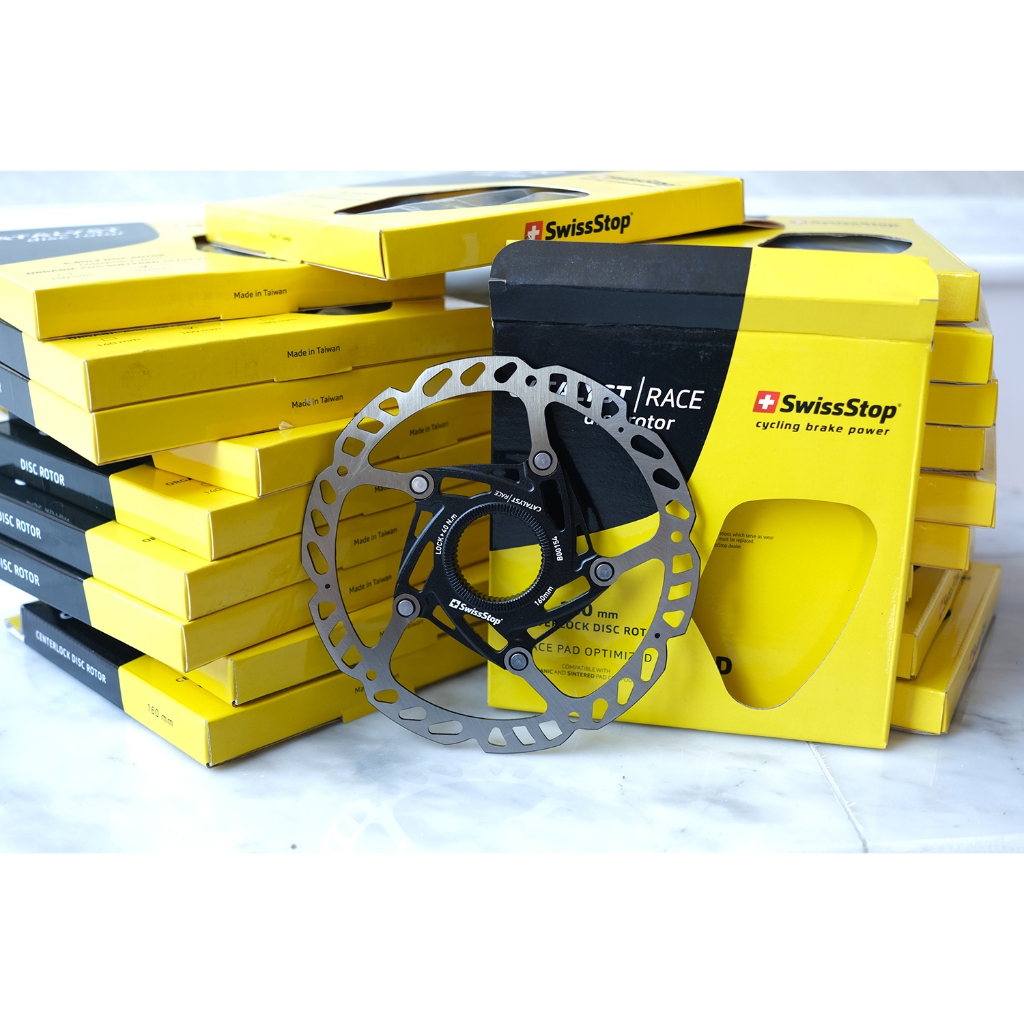 SWISS STOP Disc Blade 6 Hole And center lock | Shopee Philippines