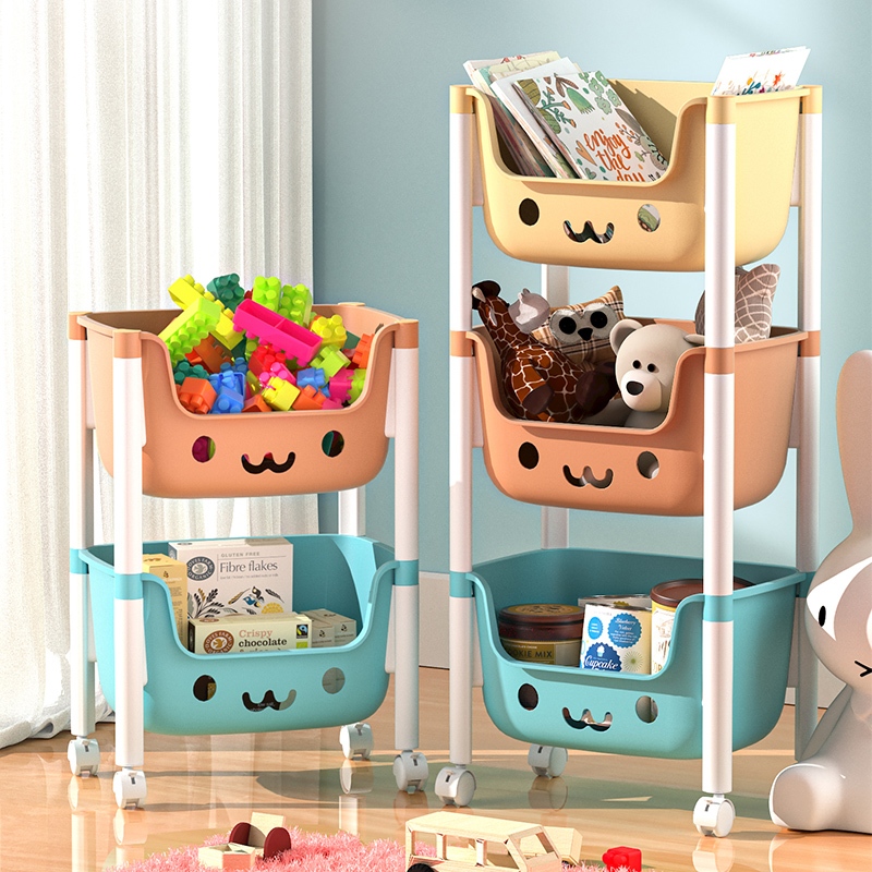 Magic Storage Shelf Toy High Capacity Multipurpose Easy To Move (3 ...