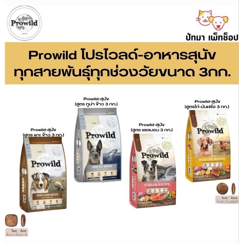 (3 Kg.) Prowild Food Dog Premium Grade 3 | Shopee Philippines