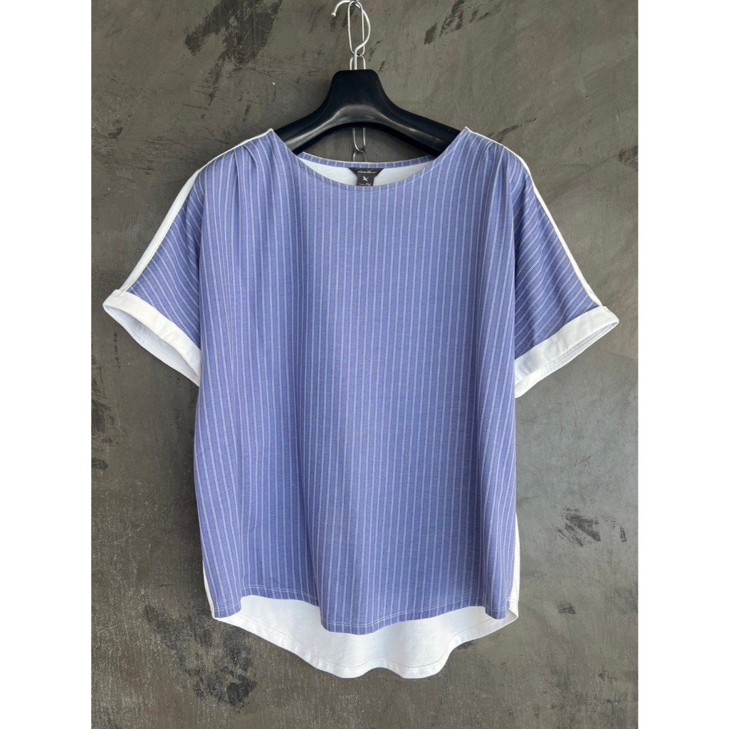 round-neck-shirt-with-shoulder-sleeves-blue-front-with-white-stripes
