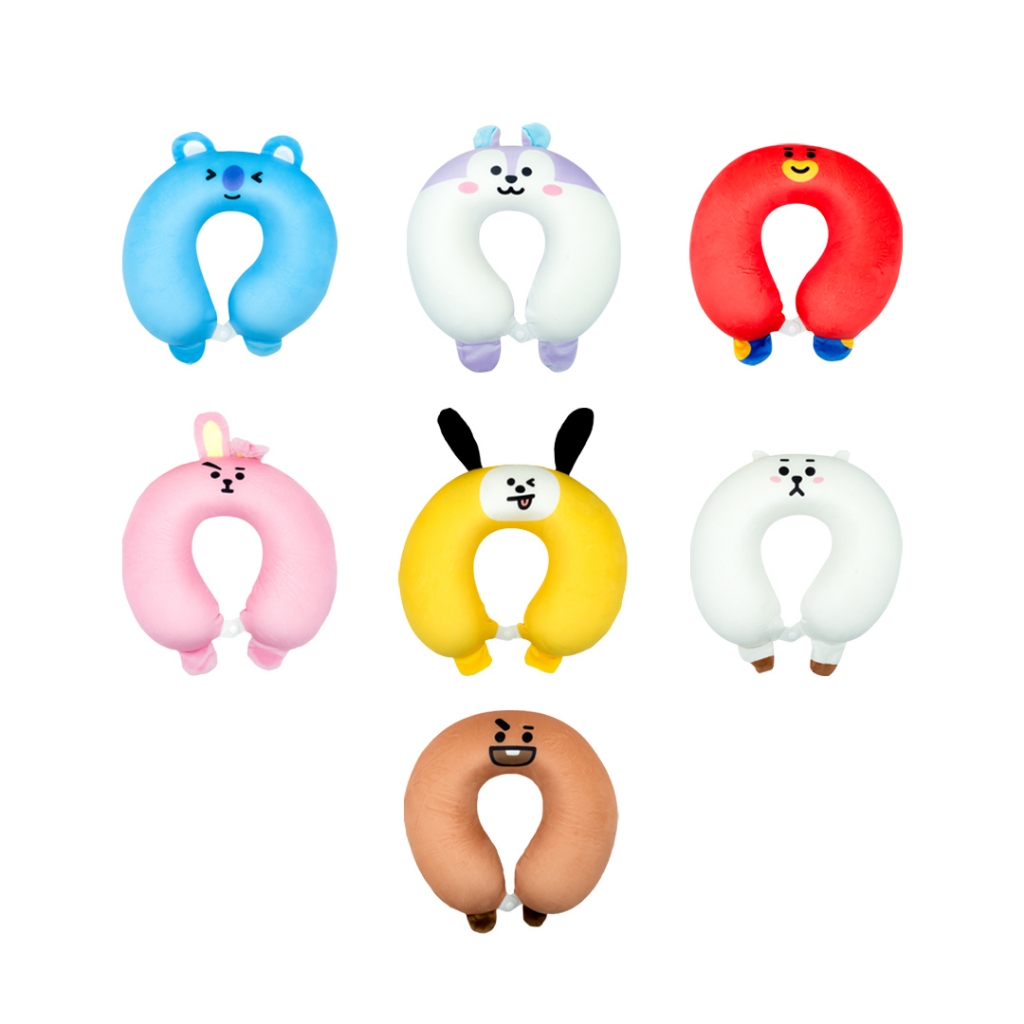 UShaped Neck Pillow Support Travel BT21 Collection Shopee Philippines