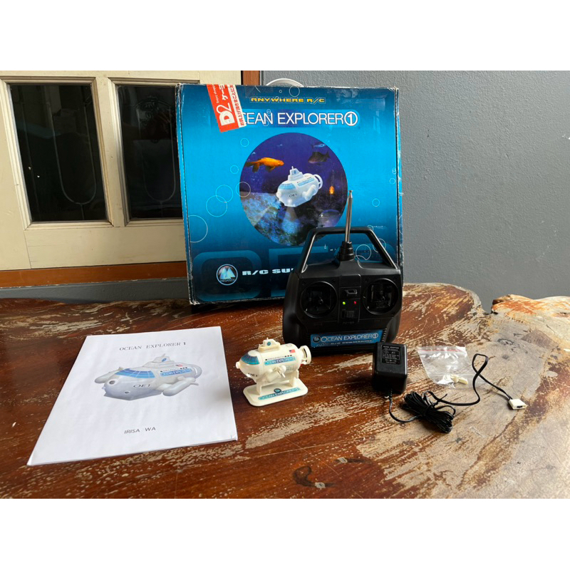 Megatech Ocean Explorer 1 R/C Submarine Tiny Rc Toy Used Japan | Shopee ...
