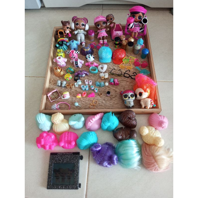 Second-Hand LOL Dolls All As Shown In The Picture (Excluding Wooden ...