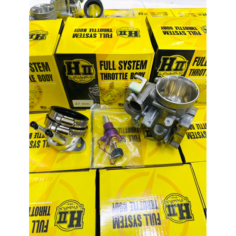 Heng Suphan Oval Throttle Body Set (Blade Size 47mm.) HII Ball ...