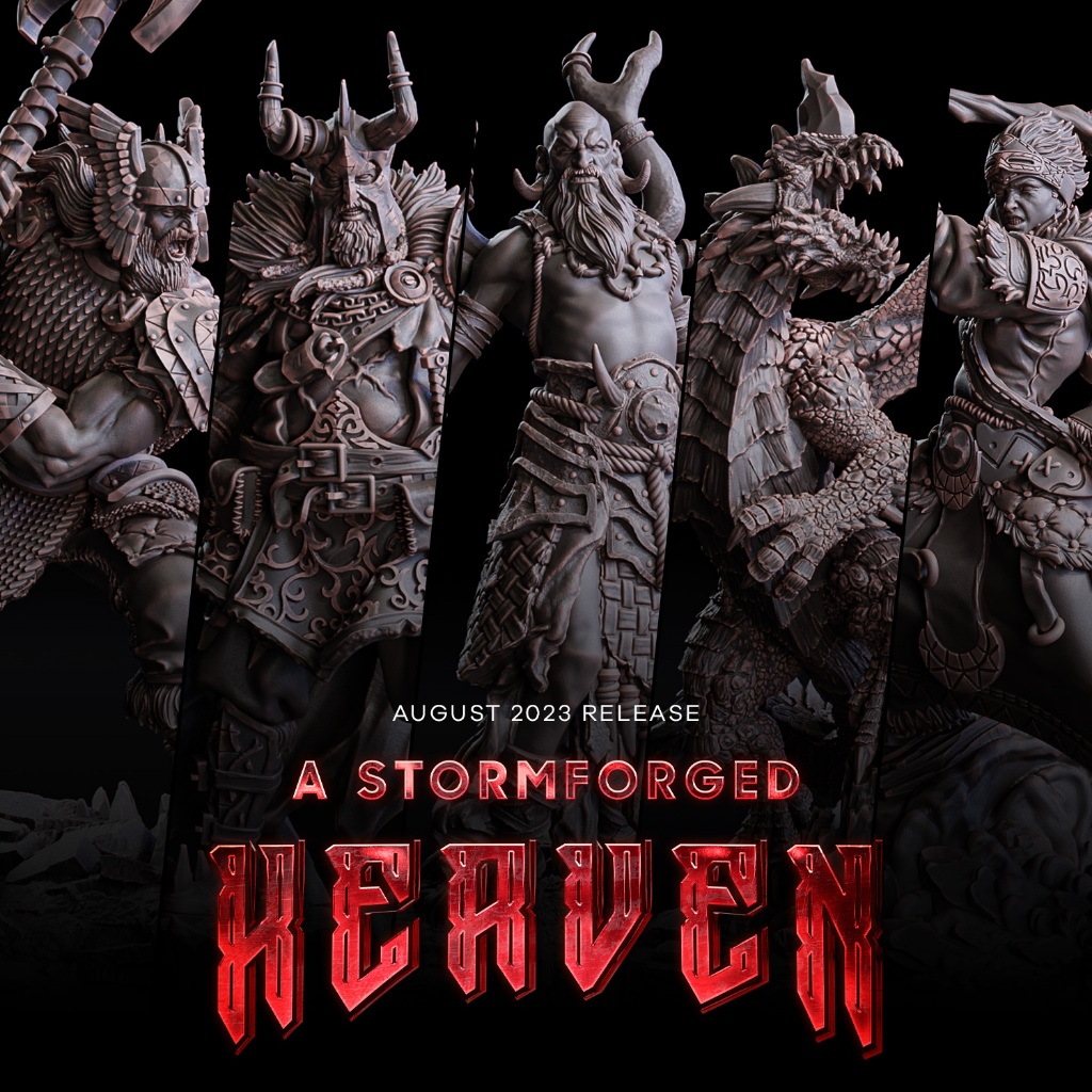 A Stormforged Heaven-Model For DnD miniature [Made to order Parcel ...