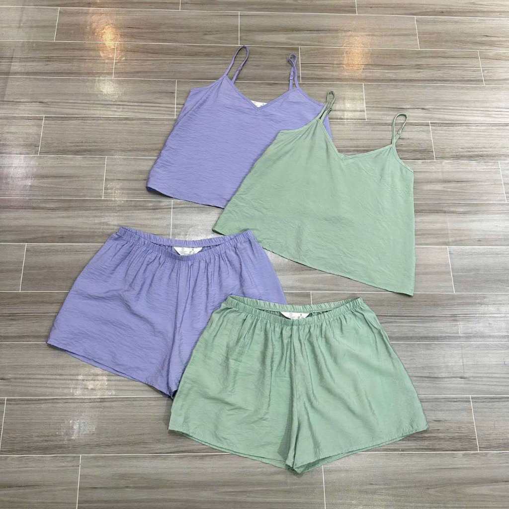 Primarks Pajamas Linen Blend With Cotton (Both Set) | Shopee Philippines