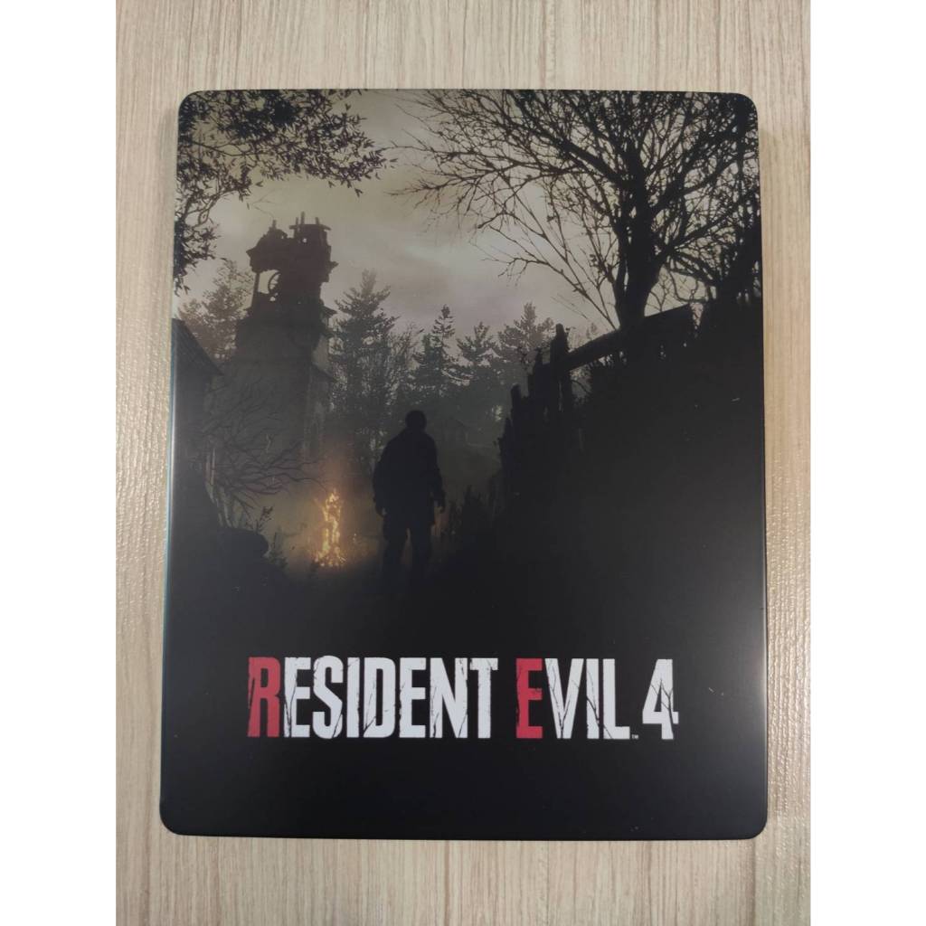 Resident Evil RE 4 steelbook Iron Box No Game Good Condition. | Shopee ...
