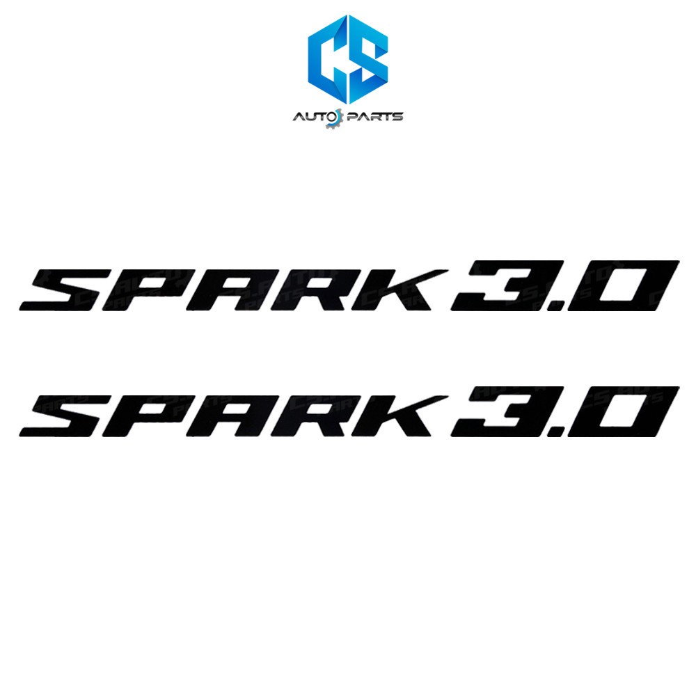 SPARK 3.0 Sticker (Dark Gray)-ISUZU D-MAX ALL NEW Year 20-24 (Next To ...