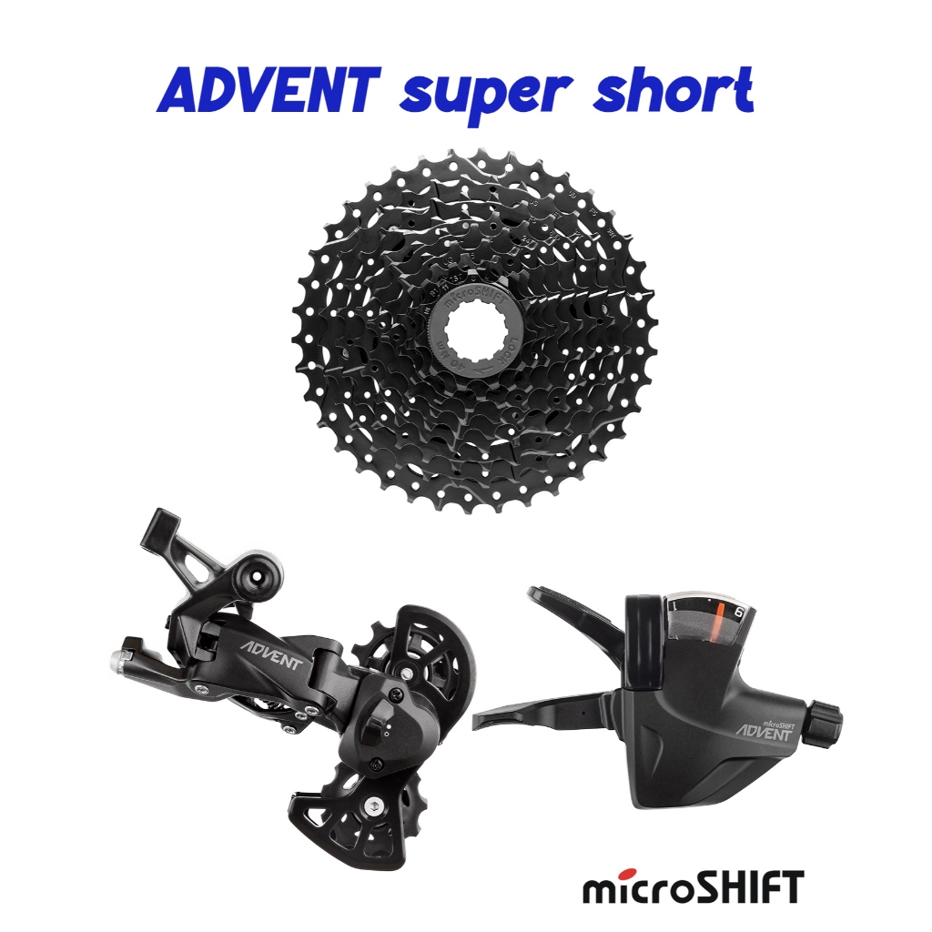 Microshift Advent Super Short 1x9speed Drive Kit [3 Pieces] | Shopee ...