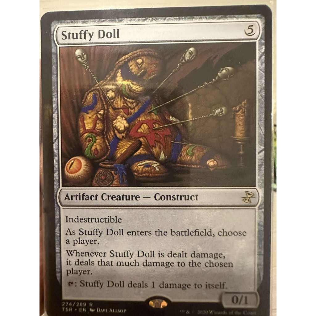 Stuffy Doll Magic The Gathering MTG Card From Time Spiral Remastered Set |  Shopee Philippines