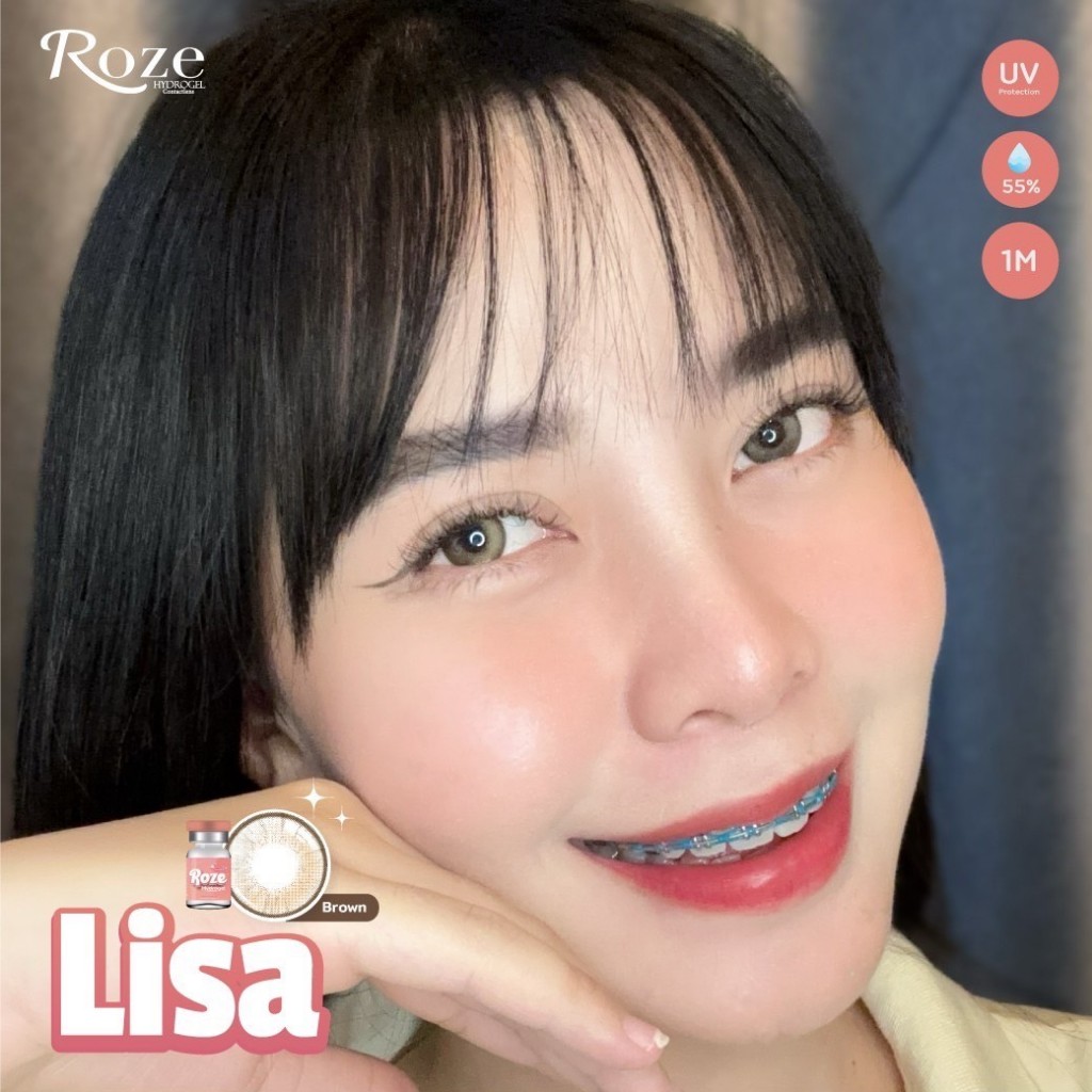 Lisa Big Eyes Contact Lenses Fda Approved Free Case Included Soft Lens ...
