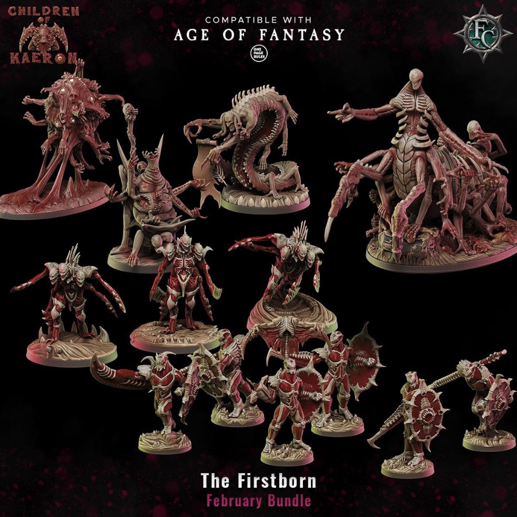 Children Kaeron The First Born : Collection : Miniature Resin Board ...