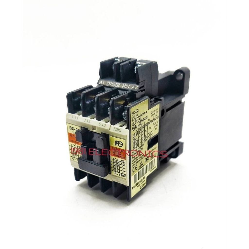1 Piece SC-03 SC03 220VAC Fuji Electric Magnetic Contactor AC220V AC ...