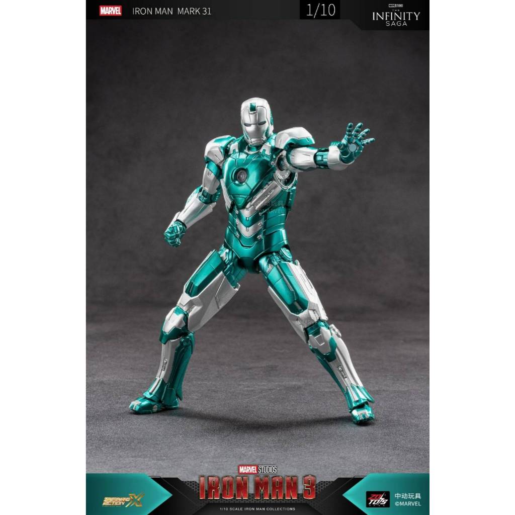 Iron Man Mark31 (Iron Mark 31) (ZD TOYS)-(Authentic) (1906-31) | Shopee ...