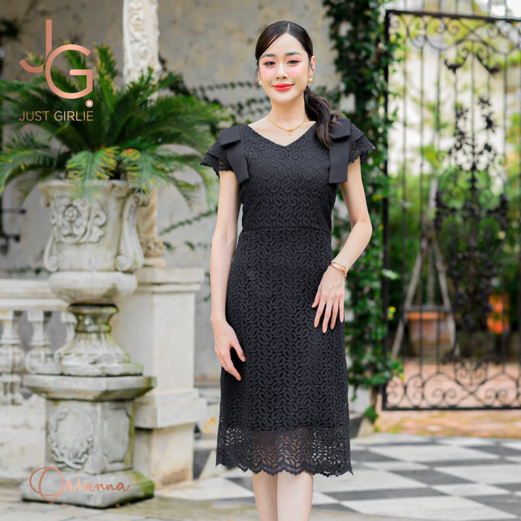 No.1 Good Sales Black Dress Elegant Lace Funeral Party Beautiful Outfit  Available In Sizes S M L XL 2XL 3XL | Shopee Philippines