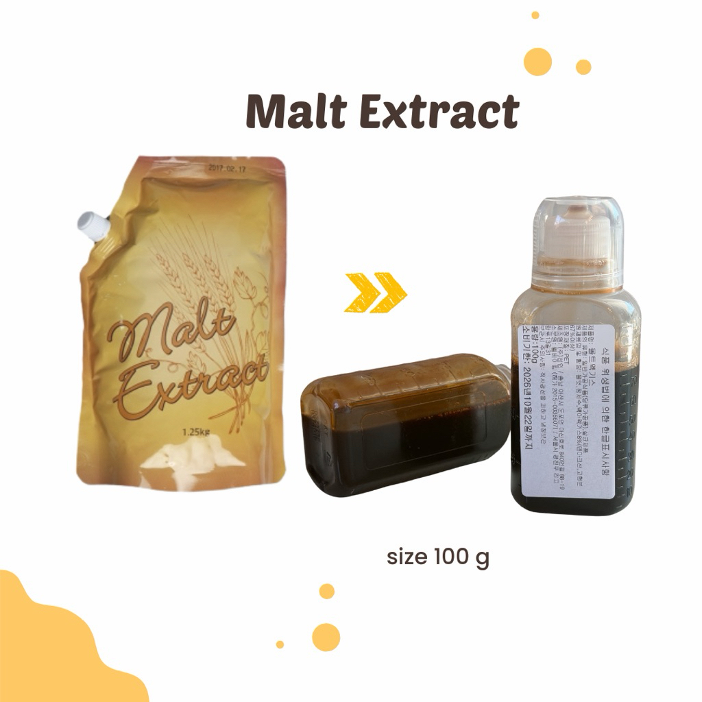 malt Extract Liquid syrup Size 100 g. | Shopee Philippines