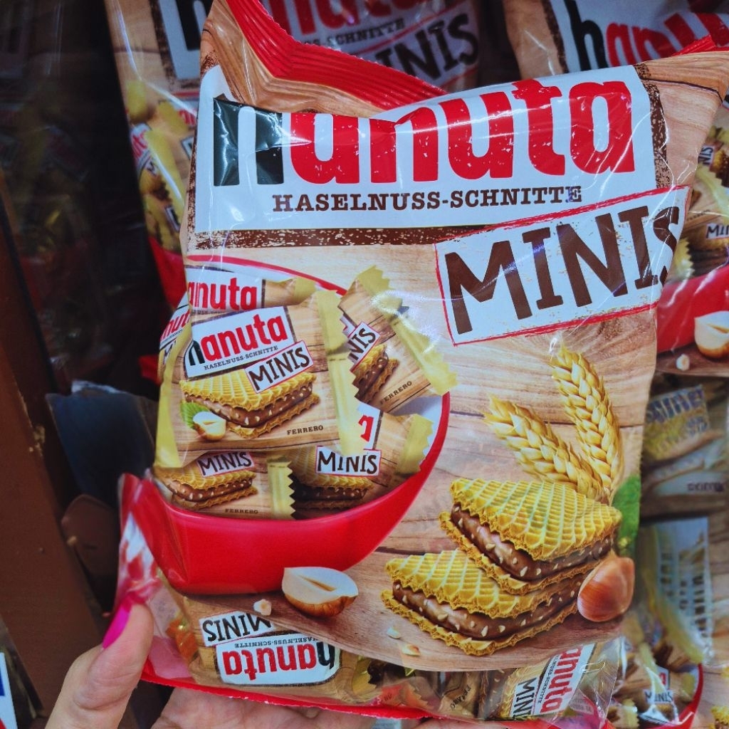 Hanuta Minis Chocolate Filled Wafer | Shopee Philippines