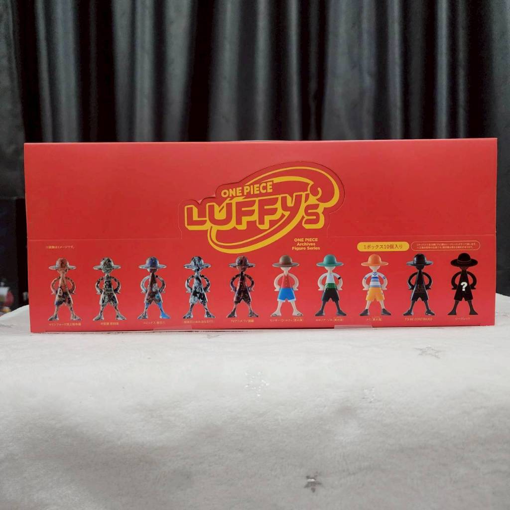 Random Box Luffy's Archive of Adventure Vol.1 Set of 10 Boxes | Shopee ...