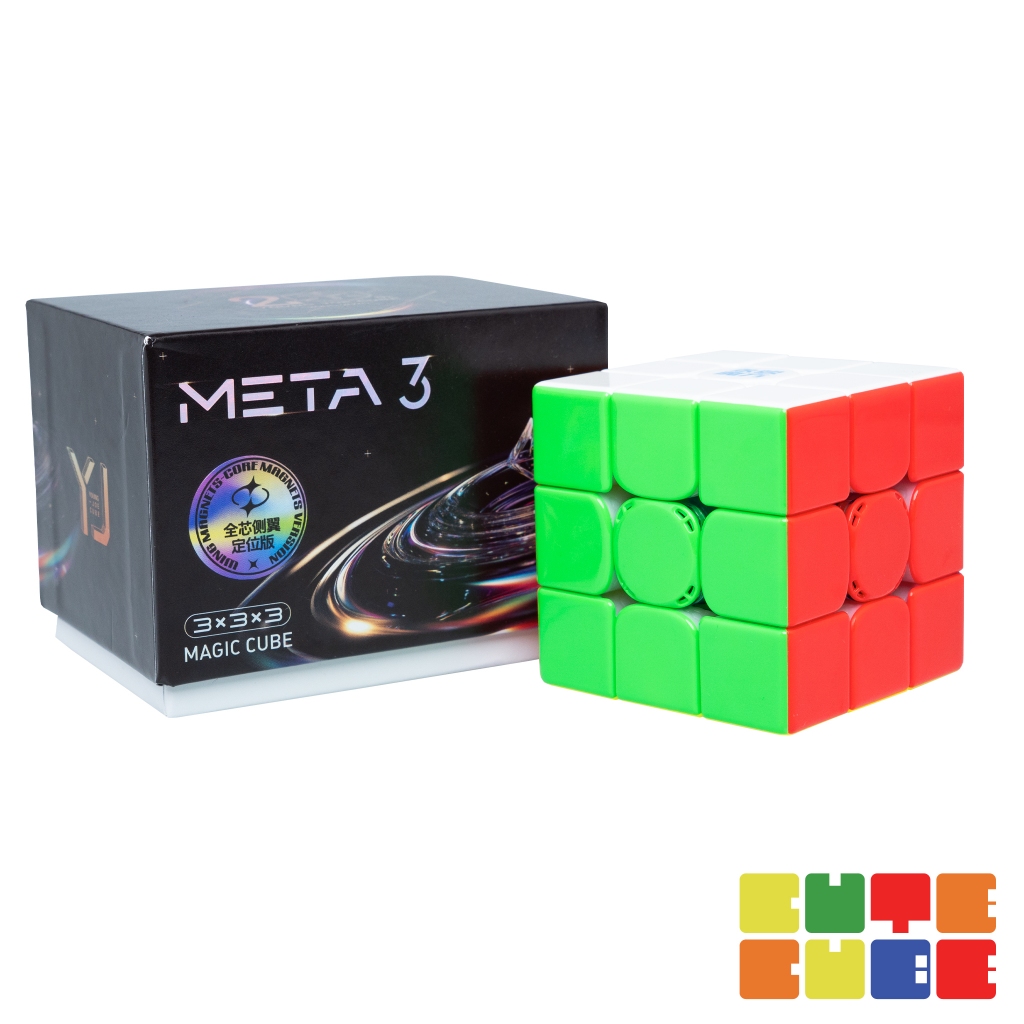 Rubik 3x3 YJ MGC Meta (Magnetic Ball-Core UV Wing-Magnetic UV) (With ...
