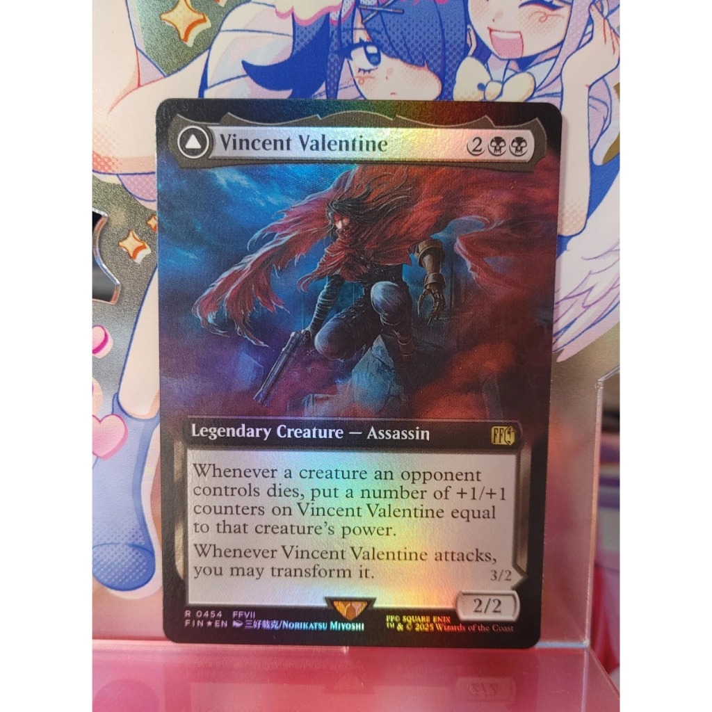 MTG : Final Fantasy Variants Foil: Vincent Valentine (0454-Extended Art ...