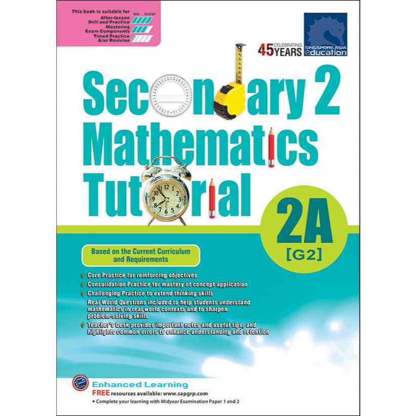 Secondary 2 Mathematics Tutorial 2A [G2] | Shopee Philippines