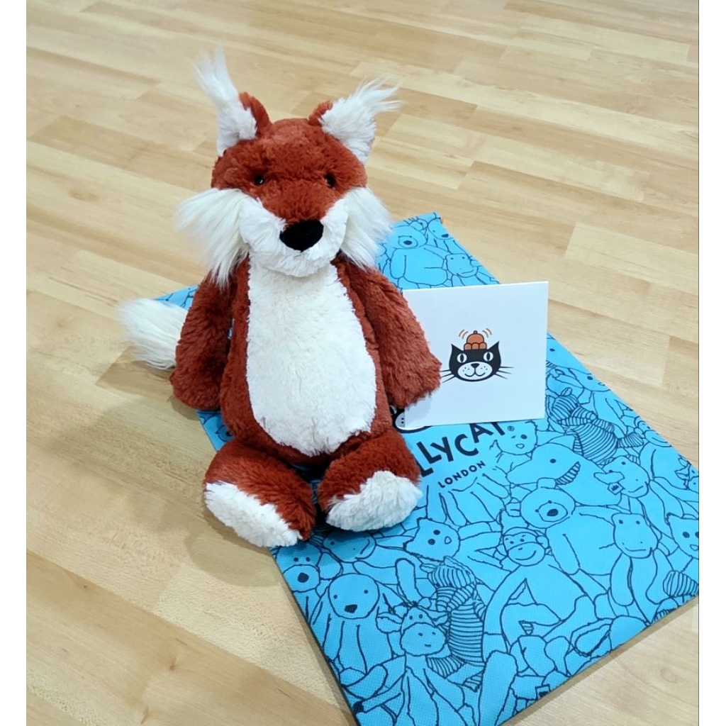Jellycat Bashful Fox M 31cm. | Shopee Philippines