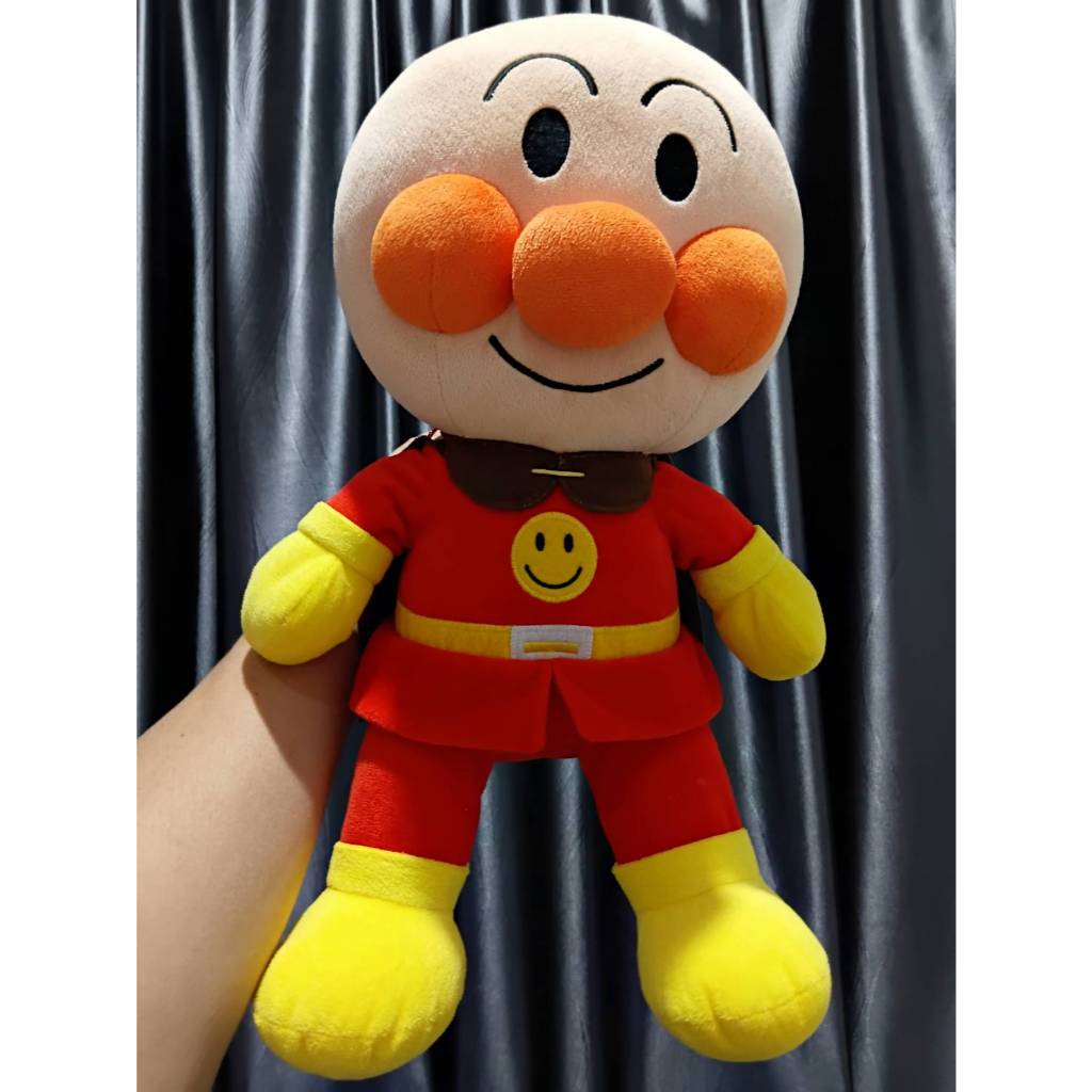 Anime Doll Anpanman Sitting Plush toy 15 Inches | Shopee Philippines